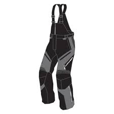 Katahdin Extreme Gear 84192802 Small Black Gray Mens Snowmobile Bib