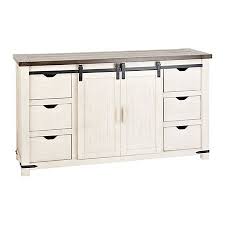 Antique Cream Sliding Door Cabinet Kirklands Barn Doors Sliding Sliding Barn Door Hardware Barn Door Console