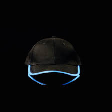 Black Rainbow Led Hat Light Up Hats Led Clothing Led Hat