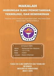 Gampang karena sebenarnya tidak ada pakem yang menyulitkan. Contoh Cover Makalah Dan Tutorial Terlengkap Fast Print Indonesia