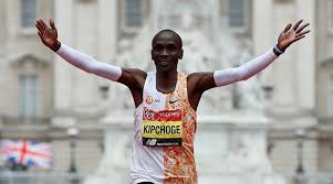 A man's struggle against himself and against time. Eliud Kipchoge Wins London Marathon For Record Fourth Time Sports News The Indian Express