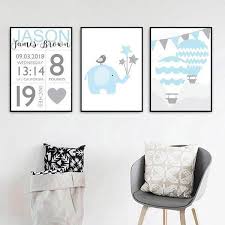 Check spelling or type a new query. Baby Boy Birth Stats Art Prints In 2020 Nursery Canvas Art Nursery Canvas Kids Room Art