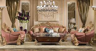 Luxury Gold Carved Sofa Set Frenchfurindo Com Livingroom Furniture Sofaset Ruang Keluarga Mewah Set Ruang Keluarga Kemewahan
