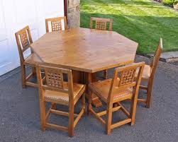 Check spelling or type a new query. Albert Jeffray Eagleman 4 6 Oak Octagonal Dining Set 6 Chairs