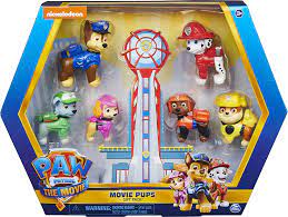 When their biggest rival, humdinger, becomes mayor of nearby adventure city and starts wreaking havoc, ryder and everyone's favorite heroic pups kick into high gear to face the challenge head on. Pack Of 6 Figures Paw Patrol The Movie