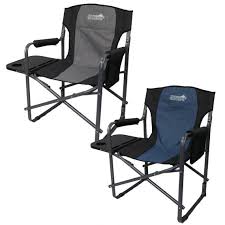 Compare click to add item guidesman® rugged folding director's chair to the compare list. Hi Country Directors Chair With Side Table
