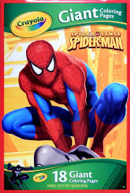 Crayola color alive disneys frozen disney disney crayola disney. Spider Man 18 Giant Coloring Pages Crayola In Comics Books The Magic Of Color Spiderfan Org