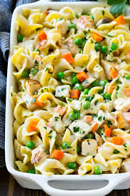 Serve with creamed chicken over noodles. Chicken Noodle Casserole Dinner At The Zoo