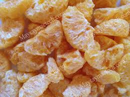 Múi cam sấy thăng hoa, sản phẩm đặc biệt trong hoa quả sấy khô