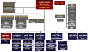 Marine Corp Chain Of Command Chart Organization Of The