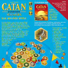 The settlers of catan is a highly rated board game that has won several awards. Settlers Of Catan Seafarers Expansion 5th Edition