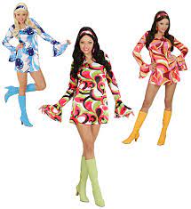 Video 80er jahre party so stellen sie ein passendes. Kostum 70er Jahre Kleid Hippie Verkleidung Grosse S Scherzwelt