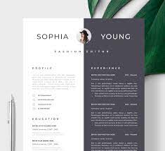 Certain industries (including academia, education, some sciences, and international companies) often prefer cvs over resumes.a hiring manager will typically ask for a cv in the job listing. Resume Template Resume Cv Template Cv Design Curriculum Vitae Cv Instant Download Resume Resu Lebenslaufvorlage Lebenslauf Design Vorlagen Lebenslauf