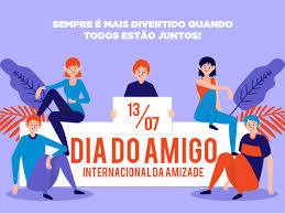 Os amigos são uma grande influência na vida de cada pessoa. O Dia Do Amigo E Internacional Da Amizade E Comemorado Em 20 De Julho No Entanto No Brasil Existem Varias Datas Que Celebram A Amizade