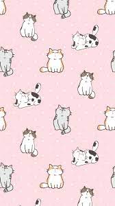 Wallpaper kucing putih wallpaper kucing lucu kartun wallpaper kucing hitam wallpaper kuning wallpaper keren diy wallpaper wallpaper panels kitchen stickers wall stickers home decor cat. Pin By Unikitty On All Wall Cat Pattern Wallpaper Cute Cat Wallpaper Kawaii Wallpaper