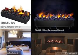 Modul L 100 De Luxe Elektrokamineinsatz Mit Flimmernder Holzglut Elektrokamin Kamineinsatz Diy Kamin
