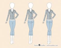 Finish the body by drawing the limbs using the joints to guide you. How To Draw Anime Clothes Animeoutline