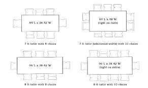 Round Dining Table Sizes 6 Seater Size Esszimmertisch