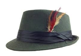 Deluxe Green German Fedora Hat Oktoberfest Hat Fedora Hat Hats