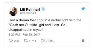 Lili Reinhart Tweets Riverdale Aesthetic Riverdale Memes Riverdale Cast