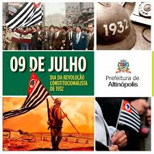 A revolução constitucionalista de 1932: 09 De Julho Dia Da Revolucao Constitucionalista De 1932 Prefeitura Municipal De Altinopolisprefeitura Municipal De Altinopolis