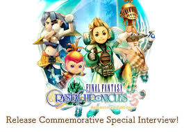 Check spelling or type a new query. Final Fantasy Crystal Chronicles Remastered Edition Release Commemorative Special Interview Topics Final Fantasy Portal Site Square Enix