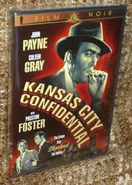 KANSAS CITY CONFIDENTIAL DVD, NEW & SEALED, VERY RARE FILM NOIR, WITH JOHN  PAYNE 27616081032| eBay