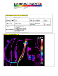Thermal Imaging Report Template 1 Professional Templates Report Template Templates Professional Templates