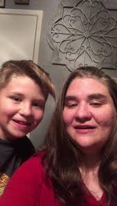 My now 8 year old singing a snippet with momma! , #nostageneeded