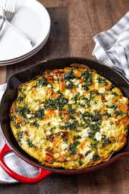 Sweet Potato And Kale Frittata Island Bakes Recipe In 2020 Kale Frittata Kale Recipes Frittata Recipes