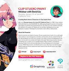 Talks, tours, performances, and more at the smithsonian's museums and zoo. Clip Studio Paint On Twitter Free Webinar Creating Retro Anime Characters In Clip Studio Paint Register For David Liu Angryangryd Webinar Here Https T Co 3uume50kg6 For More Information Visit Https T Co Wssymyhmtd Graphixly Https T