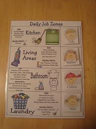 21 Chore Chart Ideas Cleaning Pinterest