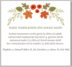 Maybe you would like to learn more about one of these? Tesrik Tekbirleri Ne Zaman Basliyor Tesrik Tekbirleri Nasil Yapilir Tesrik Tekbiri Kazasi Galeri Fikriyat Gazetesi