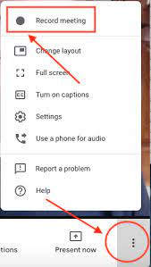Recordings include the active speaker and anything that's presented. Recording A Google Hangouts Meet Post In Canvas Email Website Etc Help Desk