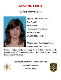 Pin By Eileen Rypinski Baran On Missing Persons Tuscaloosa Foster Home Kids Poster