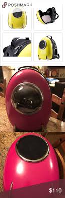 Some travel cat bubble backpacks might have features that others might not, while some bubble bags might be the perfect ones, but the price would. Clover Pet Bubble Backpack Carrier Clover Pet Backpack Carrier In Pink Stock Images In Yellow Brand New And Carrie In 2020 Pet Backpack Carrier Pet Backpack Pet Bag