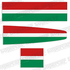 Or any decal on the site can be filled in with this pattern. Ferrari Stripes