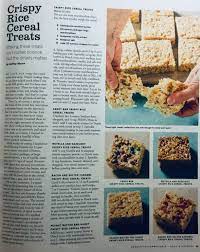 Rice Crispy Treats Cereal Treats Crispy Treats Food Magazine