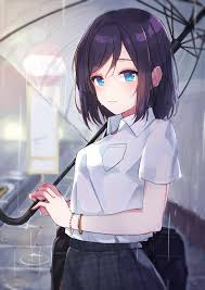 :) sorry but vocaloid is not anime. Wallpaper Anime Girls Short Hair Black Hair 1088x1534 Righthandzero 1872731 Hd Wallpapers Wallhere