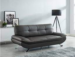 Maybe you would like to learn more about one of these? Rome Canape Droit 3 Places Cuir Marron Pas Cher Canape Cdiscount Iziva Com