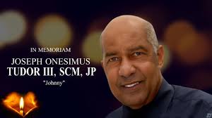 In Memoriam of Joseph Onesimus Tudor III, S.C.M., J.P.