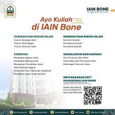 Iain bone menjadi salah satu kampus islam yang banyak digemari oleh masyarakat. Iain Bone Assalamualaikum Warahmatullah Sobatiainbone Facebook