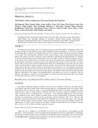 Rancangan ini pada awalnya disiarkan selama 30 minit selama lebih 10 tahun sehingga ahad, 28 disember 2003. Pdf The Islamic Value In Malaysian Television Drama On Channel 1