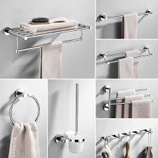 Get bathroom accessories from target to save money and time. 2021 Brass Bathroom Accessories Towel Rack Shelf Chrome Silver Toilet Roll Paper Holder Bathroom Accessories Set Towel Bar Set From Gor2don 28 92 Dhgate Com