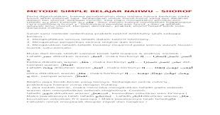 We did not find results for: Metode Simple Belajar Nahwu