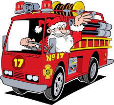 The Atkins Community Club Will Be Hosting Their Annual Holiday Party On Saturday Dec 13th Starting At Noon In T Fire Trucks Fire Department Christmas Clip Art