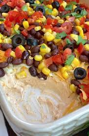 7 Layer Taco Dip Recipe Layered Dip Recipes Layered Taco Dip 7 Layer Taco Dip