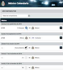 La selección mexicana de fútbol ya conoce las fechas y sedes en las que disputara la copa de oro 2019, a jugarse en territorio estadounidense. Calendario De La Seleccion Mexicana En 2016 Goal Com
