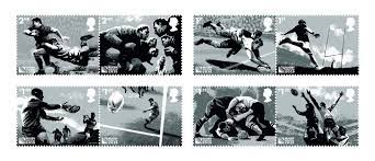 Bosh Tough Tackling Rugby World Cup Stamps From Hat Trick Design In 2021 Rugby World Cup Illustration World Cup