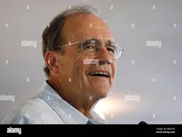 Republican Secretary of State Delbert Hosemann addresses the crowd at the  Neshoba County Fair in Philadelphia, Miss., Wednesday, July 31, 2019, as he  seeks his party's nomination for lieutenant governor. (AP Photo/Rogelio